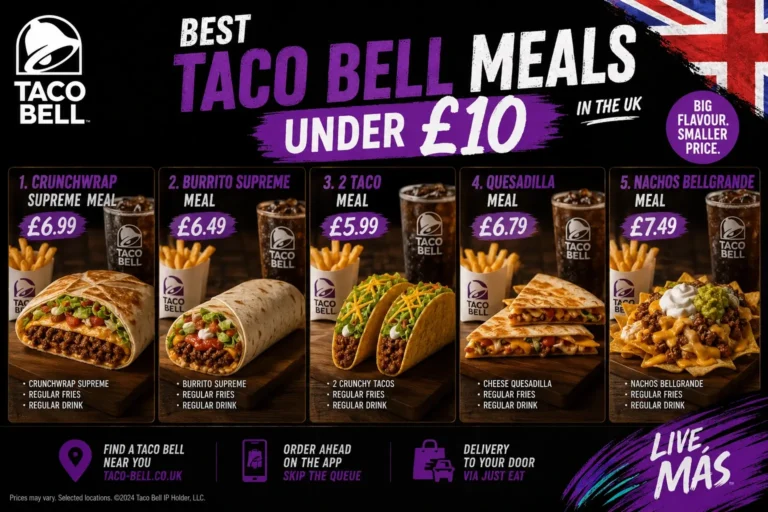 Best Taco Bell Meals in £10-image-tacobellmenuuk.com