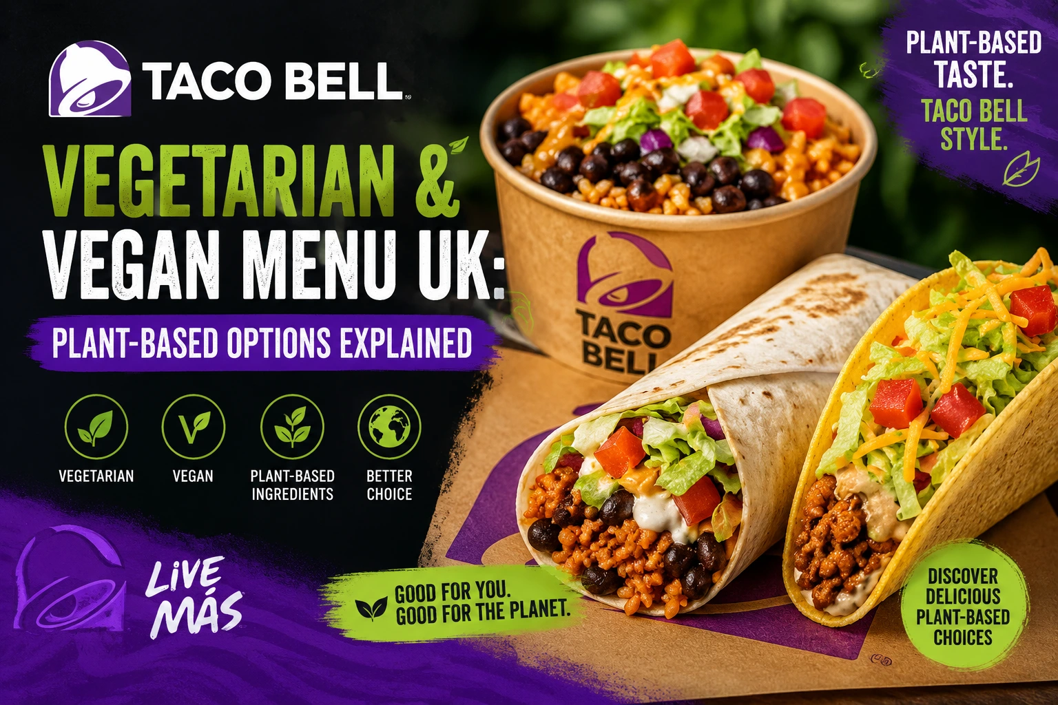Taco Bell Vegetarian & Vegan Menu UK-image-tacobellmenuuk.com